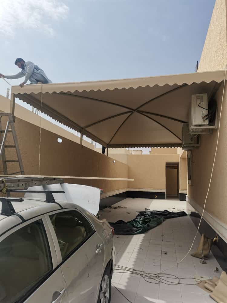 مظلات قماش للحدائق والمدارس خميس مشيط